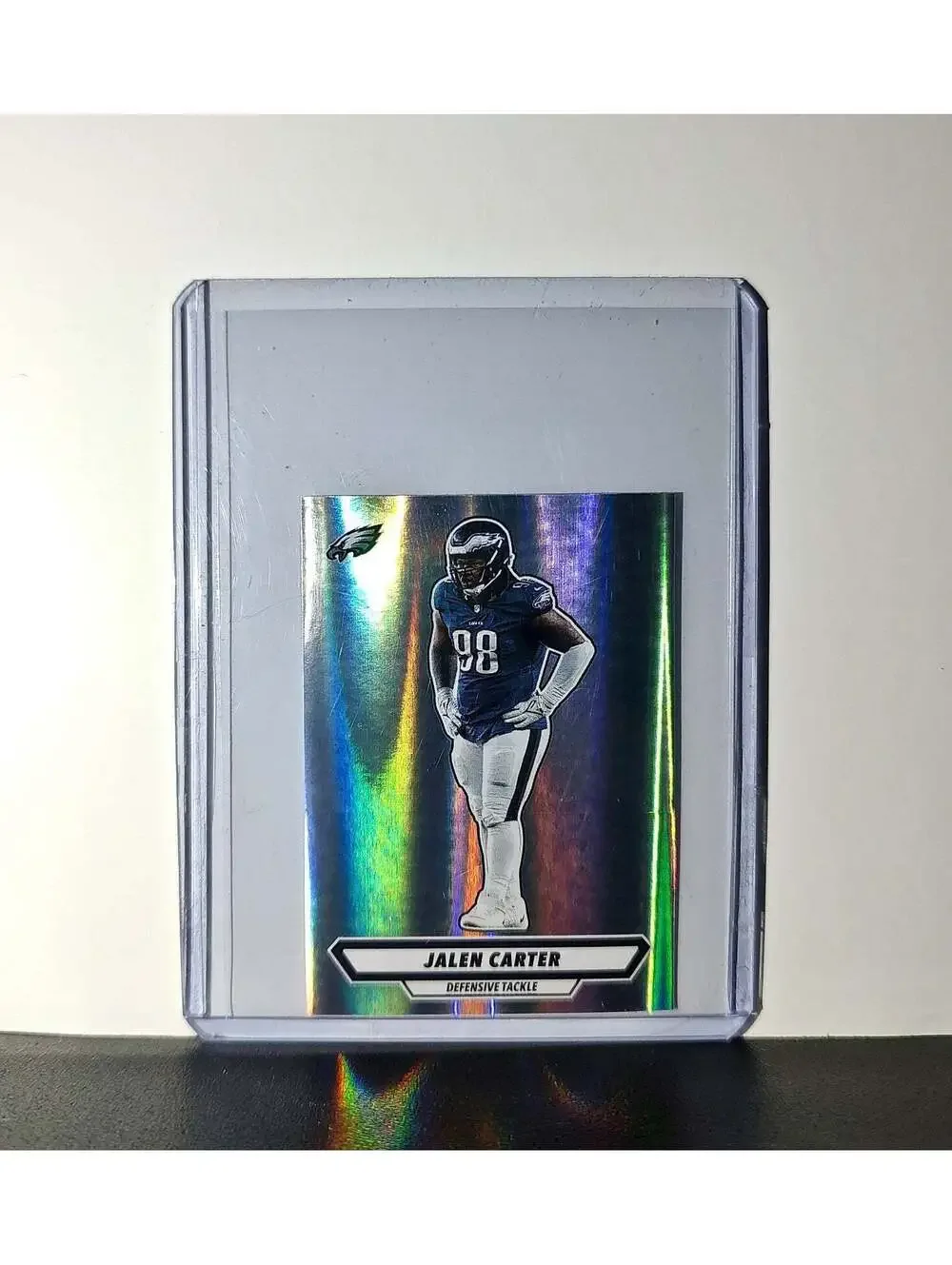 Jalen Carter 2025 Panini NFL #331 Foil Sticker Eagles